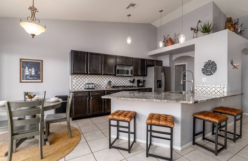 Casas Adobes House | Desert Oasis: Mystic Mirage with Pool & Mountain Views