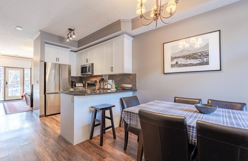 Canmore Ski Chalet | Inviting Mountain Condo Getaway with Year-Round Heated Pool