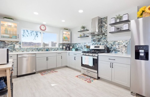 Indian Cove House | Relaxing Mystic Views Home with Pool, Spa & Game Room