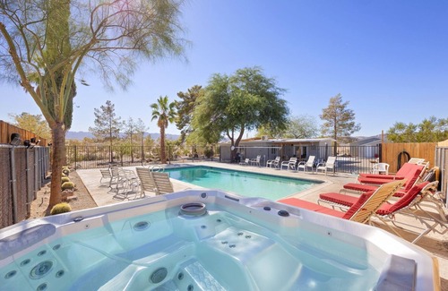 Indian Cove House | Relaxing Mystic Views Home with Pool, Spa & Game Room