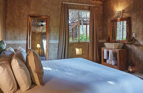 Zona Hotelera Cabin | Relaxing Nomade Tulum: 4-Star Escape with Spa & Pool