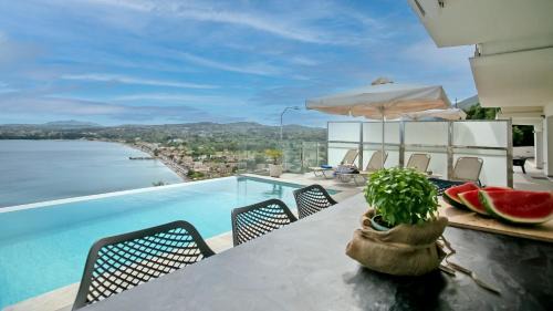 Pirgi Villa | Elegant N&L Villas: Oceanfront Stay with Pool & 9.5 Rating