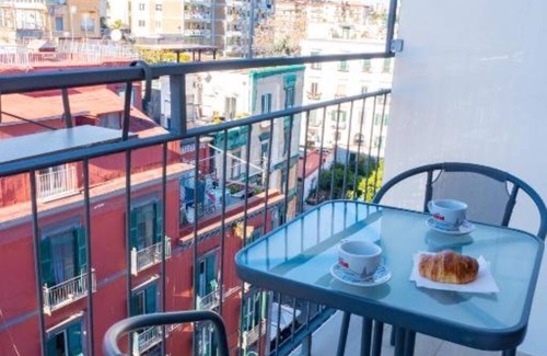 Montecalvario House | NA Beautiful View Rooftop-B&B - King Room with Balcony