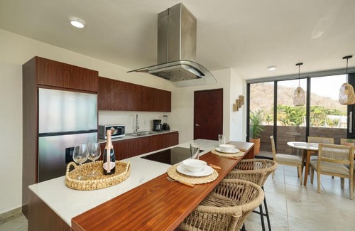 Santa Maria Huatulco Apartment | Experience Oceanfront Bliss at Nabani T1 Condominios