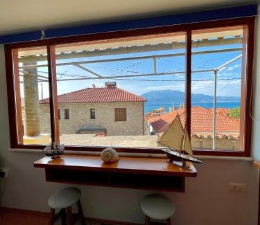 Gefira Mpania House | Explore Nafpaktos Castle Studio: 9.5/10 & Family Friendly