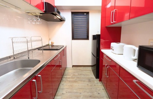 Namba Apartment | Spacious 2-Bedroom Namba Residence for Large Groups