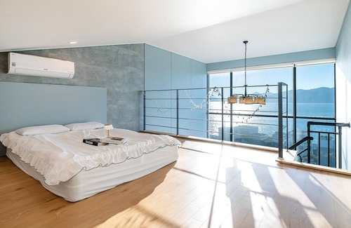 Namhae House | Discover Namhae Byeol Grigo Pension with Pool & Family Friendly