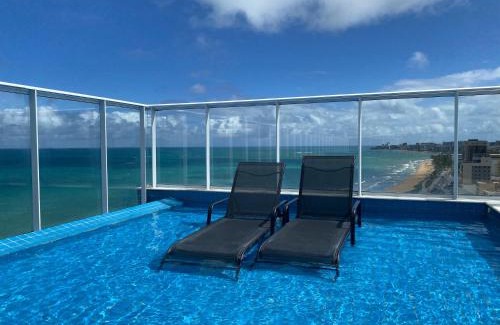 Maceio Apartment | Beachfront Bliss at NaPraia Flat: Rated 10/10 by Guests