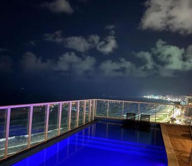 Maceio Apartment | Beachfront Bliss at NaPraia Flat: Rated 10/10 by Guests