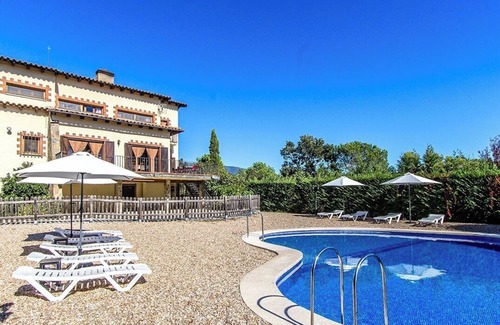 Sant Pere de Vilamajor Villa | Relaxing Retreat Near the Beach with Pool and Spa Access