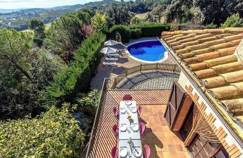 Sant Pere de Vilamajor Villa | Relaxing Retreat Near the Beach with Pool and Spa Access