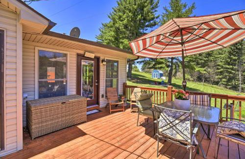Wytheville House | Nature Escape in Wytheville with Hot Tub & Spa Amenities