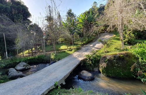 Aguas Mornas House | Nature's Enchantment Site in Águas Mornas SC