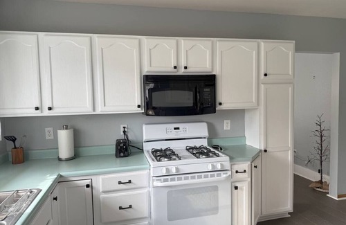 Rogers City House | Nautical 4 Bdm 2 Bath Home in Heart of Rogers City