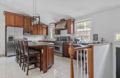 Saunderstown House | Ocean View Retreat: Nautical Narragansett Home Awaits