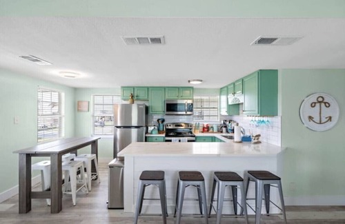 Galveston House | Charming Cottage with Game Room, Steps from the Beach