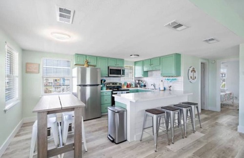Galveston House | Charming Cottage with Game Room, Steps from the Beach