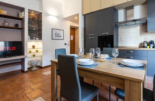 Stadera Apartment | Elegant Navigli Apartment with Hot Tub and Pet-Friendly Stay