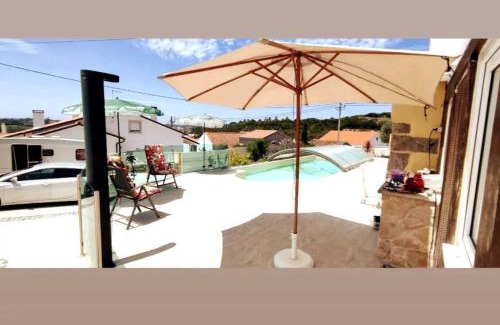 Alcobaca House | Experience Nazaré WSL 2023: Oceanfront Stay with Pool