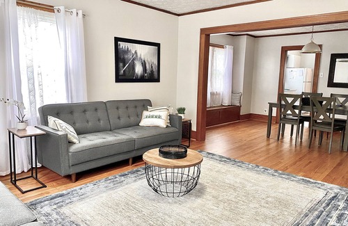 South Bend House | Pet-Friendly ND Irish Homestead Near Stadium & Hospital