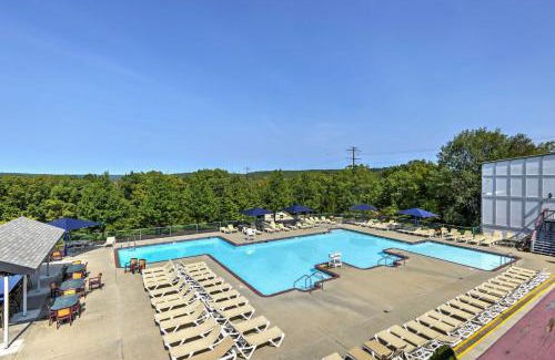 East Stroudsburg House | Family-Friendly Poconos Retreat with Private Pool & Hot Tub