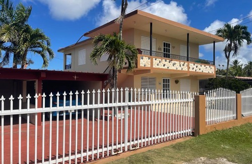 Camaceyes House | Oceanfront Villa Steps from Crash Boat Beach, Aguadilla