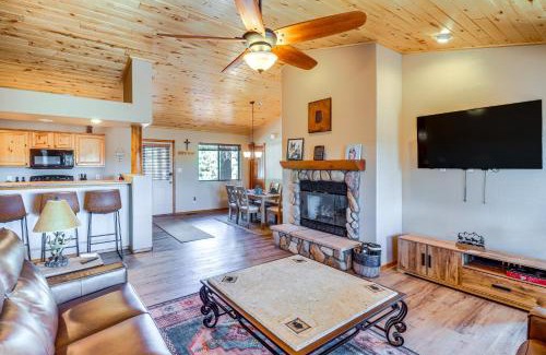 Heber House | Explore Pet-Friendly Overgaard Cabin by Scenic Lakes & Trails