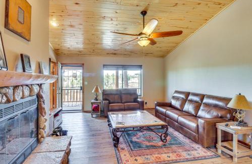 Heber House | Explore Pet-Friendly Overgaard Cabin by Scenic Lakes & Trails