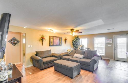 Surfside Beach House | Beachfront Surfside Home with Deck and Grill for Families