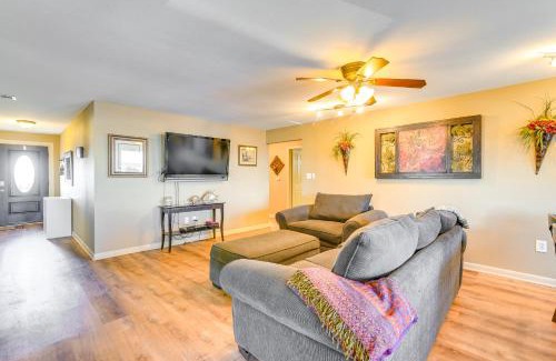 Surfside Beach House | Beachfront Surfside Home with Deck and Grill for Families