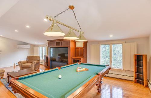 Teaticket House | Falmouth Retreat with Private Pool, Gym & Game Room Escape