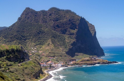Porto da Cruz House | Beachside Retreat with Ocean Views and Spa Amenities