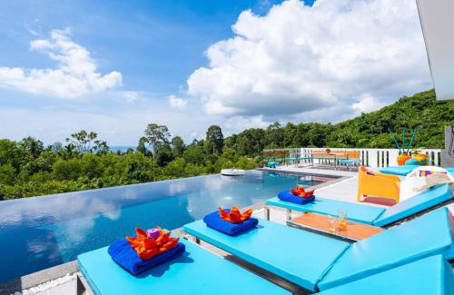 Maret Villa | Scenic Nelumbo Villa - Lamai Seaview with Pool & Ocean View