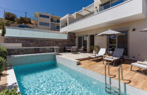 Agios Vasileios Villa | Unforgettable Stay at Nemesis Villas with Oceanfront Pool