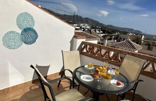 Chimenea Apartment | Charming Nerja Paradise Rentals with Pool & Pet-Friendly