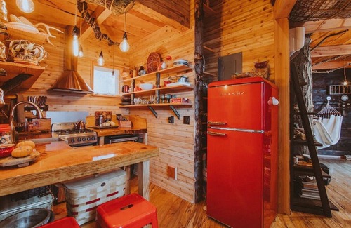 Port Angeles Cabin | Elevated Retreat: Eagles Nest Treehouse on the Water
