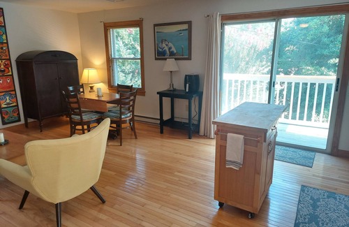 Milton Apartment | Serene Stay in Milton's Historic District Among the Trees