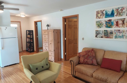 Milton Apartment | Serene Stay in Milton's Historic District Among the Trees