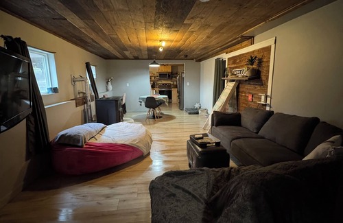 Merritt Other | Nestled into the mountains, relax under the star in the hot tub