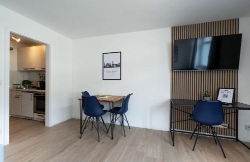 Innenstadt Apartment | NEU Mozarthaus Center Netflix Arbeitsplatz