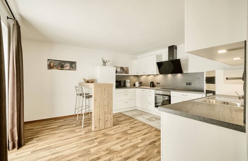 Stanz bei Landeck Apartment | Newly Renovated Apartment with Balcony & Top Amenities