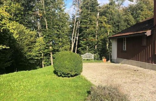 Pfaffikon District Apartment | Bright Apartment on Estate Near Castle with Family Amenities
