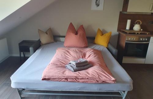 Schwerin Apartment | Relaxing Neumühler Hof with Private Rooftop Terrace