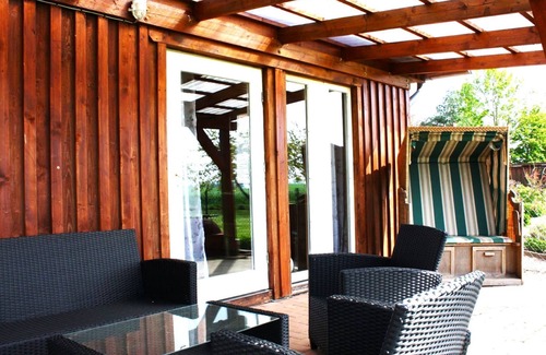 Barkhagen House | Idyllic Neupauer Holiday Home with Ocean View in Countryside