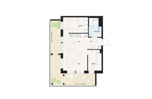 Tampere Apartment | Modern "Sonetti" Apartment in Tampere: 4-Star Retreat