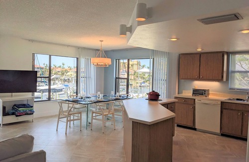 Burnt Store Marina Condo | Impressive Corner Condo with Marina Views and Top Amenities