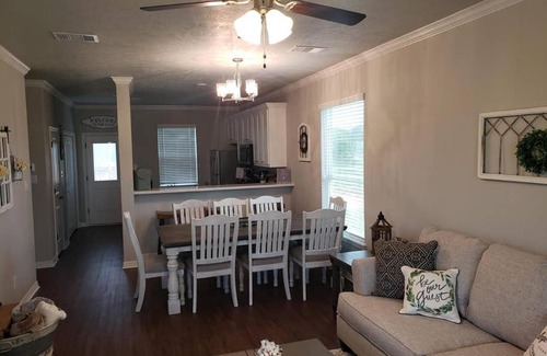 College Station House | Stylish 4-Bedroom Farmhouse in College Station Awaits!