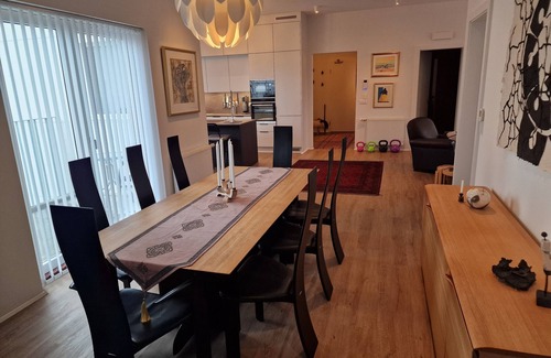 Arbær Apartment | Modern Penthouse Apartment - Child-Friendly Oasis Awaits