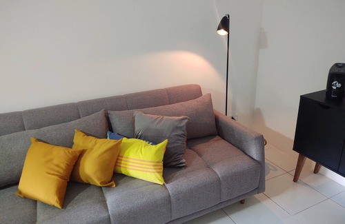 Saire Apartment | Modern Mountain Retreat with Pool & Family-Friendly Amenities