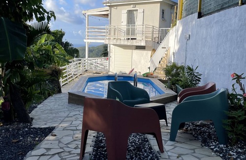 Deshaies House | Exceptional Sea View Apartment with Pool & Family-Friendly Perks